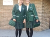 Laeticia et Helena en uniformes !