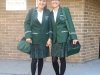 Laeticia et Helena en uniformes !